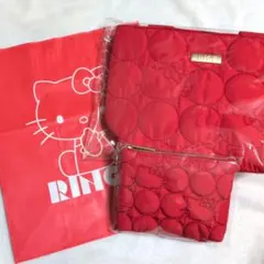RINGO×ハローキティ クーラーバッグ&ポーチセット - メルカリ