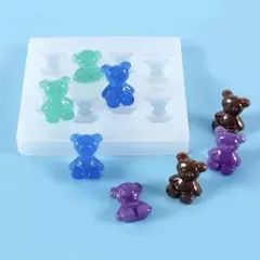 シリコンモールド くま