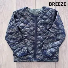 BREEZE 薄手キルティング　ジャンパー　110cm