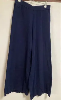 ラコステ　綿　パンツ　部屋着　ネイビー