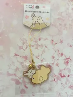 ちいかわ　もぐもぐ本舗　鯛だらけな鈴付きキーホルダー　キーホルダー　うさぎ
