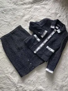 ミロクCHANEL ノーカラージャケット 44 ミロク様専用CHANEL ノーカラージャケット 44 - メルカリ
