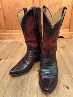 10D】RRL(ダブルアールエル) カービングウエスタンブーツ※箱付き