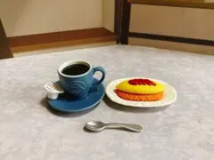 ミニチュア オムライス コーヒー