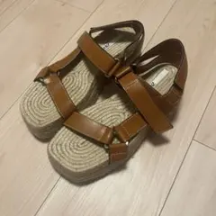 ZARA ストラップフラットサンダル　新品未使用