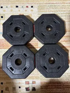 1.5kg 八角形 ダンベルプレート 4枚セットのサムネイル