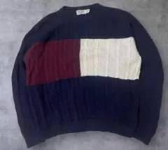 ASHLEY ケーブルニットセーター