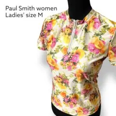 Paul Smith　ハーフジップアップ花柄カットソー　サイクルジャージ