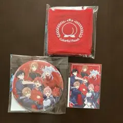 カラフルピーチ ファンミーティング 応援 特典 リストバンド 缶バッジ