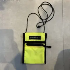 SOPHNET. サコッシュ ネオンイエロー CORDURAのサムネイル