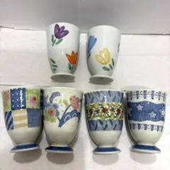 有田焼 清秀 陶器フリーカップ6個セット