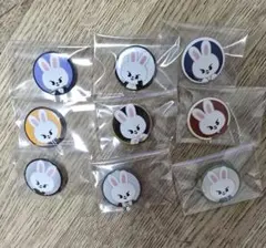 スキズ エキシビション 缶バッチセット リビット