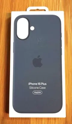 【新品未開封】純正 iPhone16Plusシリコーンケース レイクグリーン