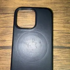 iPhone13Pro用 Apple純正レザーケース ブラック