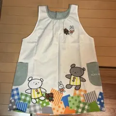 保育士エプロン　こぐまちゃん