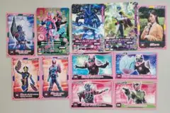 仮面ライダーリバイス　カード &シール　11枚セット