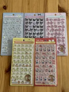 【正規品】 サンリオ ボンボンドロップシール ミニ 5枚セット