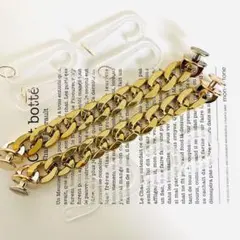 ジビッツ　アクリル　チェーンジビッツ　ゴールド　セット