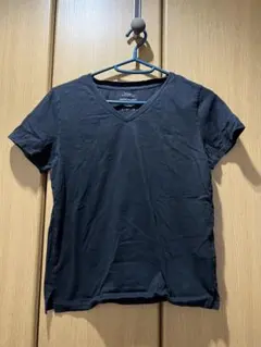 Vネック　無地　Tシャツ　Lサイズ　アメリカンホリック