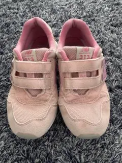 New Balance 313 ピンク スニーカー　19.5センチ