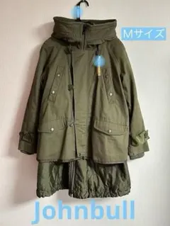 Johnbull ジョンブル　3way モッズコート　Ｍサイズ　クリーニング済み