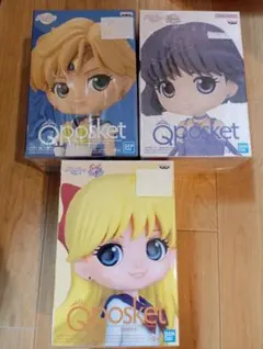 Q posket 美少女戦士セーラームーン 3種セットのサムネイル