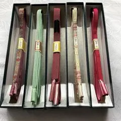 素敵な帯締め　5点セット ②