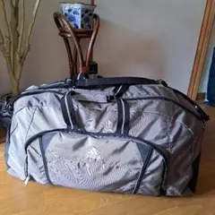 adidas ボストンバッグ グレー 大容量　未使用品