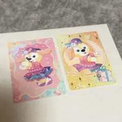 香港ディズニーランド　これかダブルカード　クッキーアン　カードのサムネイル