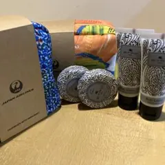 JAL ファーストクラス HERALBONY トラベルポーチ アメニティセット