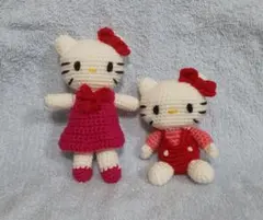 ハローキティ(？) あみぐるみ セット
