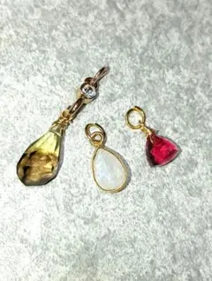 天然石チャームセット