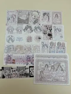 可愛い♡女の子シールおすそ分け20枚♡