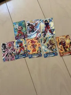 スーパードラゴンボールヒーローズカード8枚セット