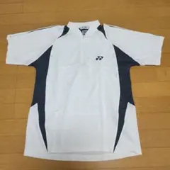 YONEX バドミントンウェア ユニフォーム ゲームシャツ L ホワイト