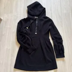 ダンボールフードタックミニワンピ ブラック【REDYAZEL】