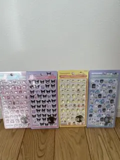 ボンボンドロップシール　サンリオミニ　４枚セット