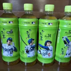 伊藤園お〜いお茶　大谷翔平MLBコラボHRボトル　600ml 4本のサムネイル