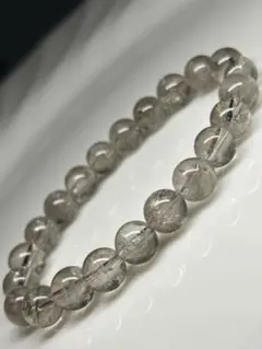 天然石 ライトカラー スモーキークォーツ アイリス ブレスレット