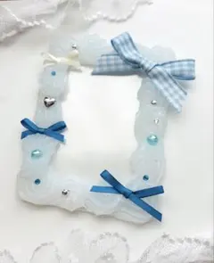 ホイップデコ　B8硬質トレカケース　水色