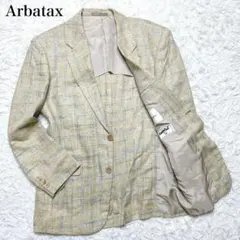 Arbatax シルク リネン M テーラードジャケット 美品 イタリア生地のサムネイル