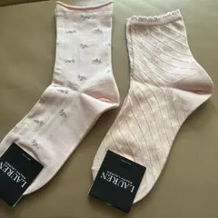 LAUREN RALPH LAUREN ソックス 2足セットのサムネイル