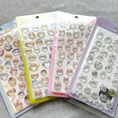 ちいかわ ドロップシール 3Dシール 4枚セット
