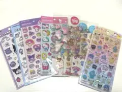 【正規品】サンリオ うるちゅる　キャラクターシール ８枚セット