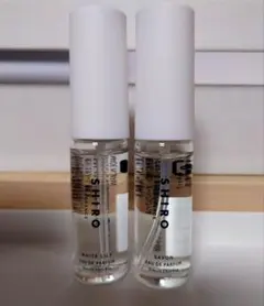 SHIRO オードパルファン ミニサイズ 10ml ホワイトリリー/サボン 2本