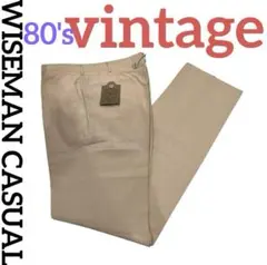 80's dead stock "WISEMAN CASUAL" スラックス