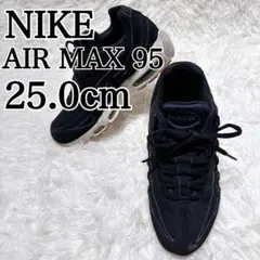 ✨定番・人気✨ナイキ エアマックス95 単色 ウィメンズ 黒 25.0