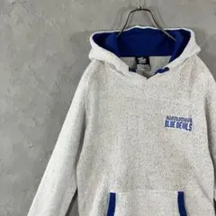 ヴィンテージ　パーカー　プルオーバー　刺繍ロゴ　チームロゴ　リブライン　IW24