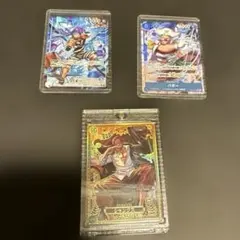 世界最強の戦士 SP シャンクス　バギー　黒ひげ 3枚セット 世界最強の戦士 SP シャンクス バギー 黒ひげ 3枚セット - メルカリ