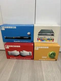 XaviX ザビックス　ボウリング　ベースボールパワーボクシング　ゲーム